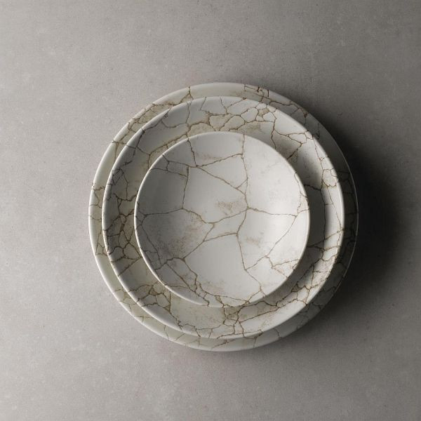 Churchill Studio Prints Kintsugi Achatgraue Coupe-Schüsseln, 248 mm, (12 Stück), FJ803