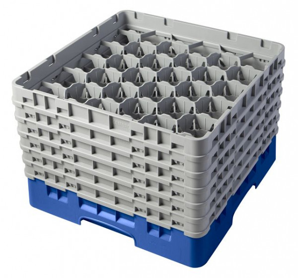 Cambro Spülkorb mit 30 Fächer Camrack® 29,8 cm Blau, 30S1114168