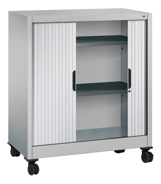 C+P Sideboard mit Rollladen Omnispace, H1030xB1000xT420mm, 9006/9006, 3242-00 S10213