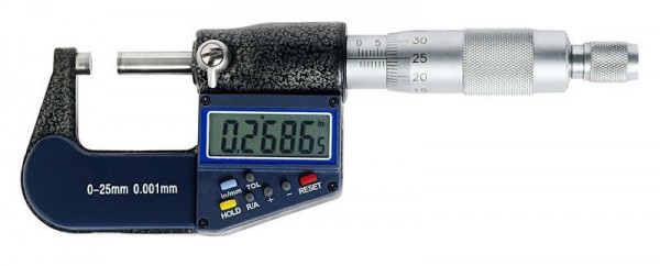 padre Digitale Mikrometerschraube 1460, 0-25 mm, 146000000