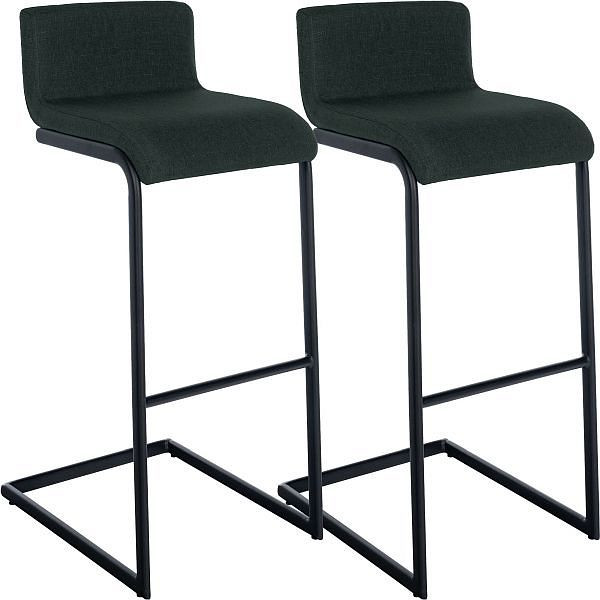 CLP Barhocker Newport B Stoff, dunkelgrau, VE: 2 Stück, 327320