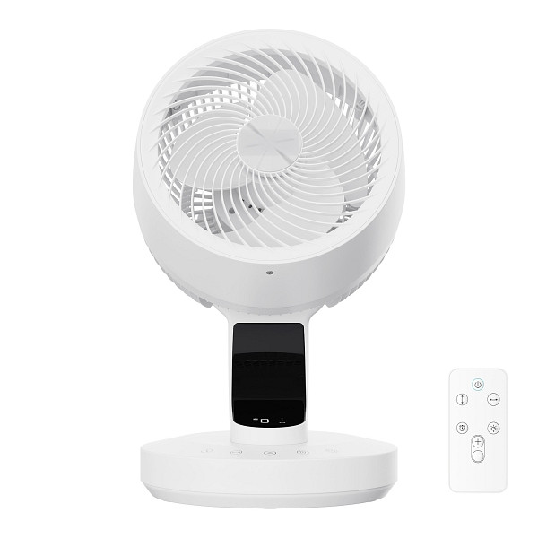 SONGMICS Luftzirkulationsventilator, Weiß, 26x25x38,4 cm, XFC001W1EU