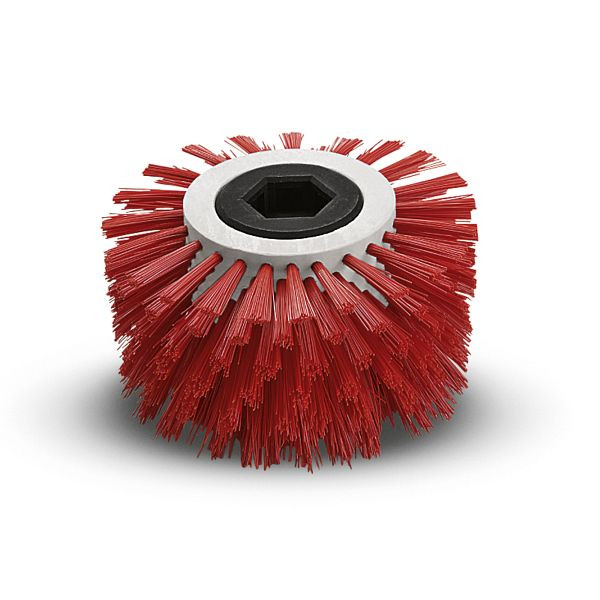 Kärcher Winkelbürste, mittel, rot, 170 mm, Gewicht mit Zubehör: 0.565 kg, 6.994-127.0