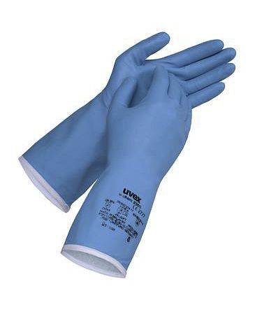 uvex Chemikalienschutzhandschuh u-chem 3300, Kategorie III, Größe 8, VE: 10 Paar, 311737