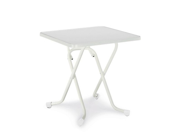 BEST Madrid Klapptisch quadratisch 67x67 cm, Weiß, 26527000, 4043153002367