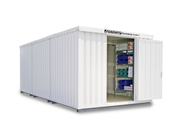 FLADAFI Materialcontainer-Kombination, Modell IC 1360, isoliert, 3.050 x 6.520 x 2.500 mm, F2223310101