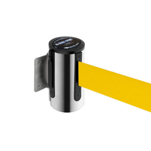 Stein HGS Wandgurtkassette -P-Line Future-, edelstahl, signalgelb, mit Sicherheitsverschluss (selbstlösend), 12850s-1203