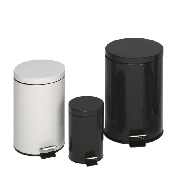 Stein HGS Abfallbehälter -Cubo Susana-mit Fußpedal, 3 Liter /anthrazit/170x270mm, 16874