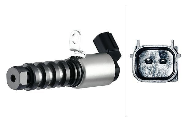 HELLA Steuerventil, Nockenwellenverstellung, 2-polig, Einlassseite, 6NW 358 188-241