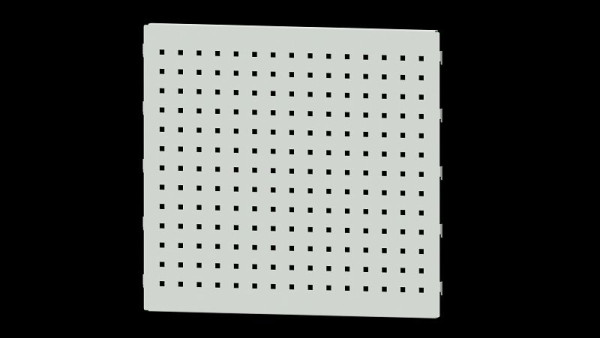 ANKE Werkbänke Lochblech Vertikalauszug, 612 x 566 mm, RAL 7035, 630.302