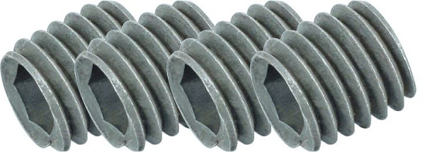 KS Tools Madenschrauben-Satz, 4-teilig, 140.5264, 4042146633823