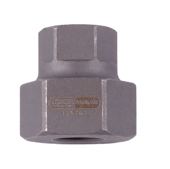 Stahlmaxx LiMa-Freilauf-Steckschlüssel-Einsatz, SW19/28, Außen-6-kant, XXL-115163