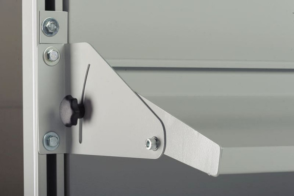 KLW Stahlblechablageboden, 750 x 150 mm L x T, ABC-AVD-0750-150