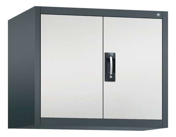 C+P Aufsatzschrank Acurado, H790xB930xT600mm, Farbe: Anthrazitgrau / Lichtgrau, Muldengriff, 9295-009 S10008