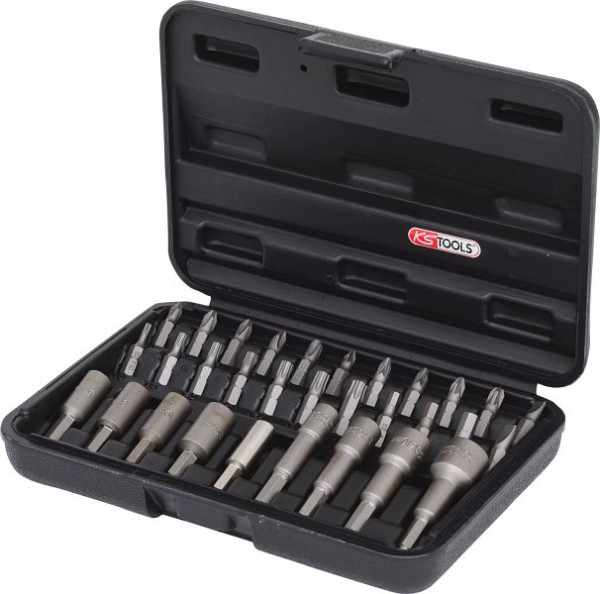 KS Tools 1/4" Bit- und Einschraubwerkzeug-Satz, 31-teilig, 122.2100