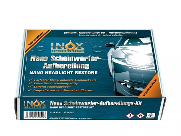 INOX Scheinwerfer Aufbereitung Set, 1509500