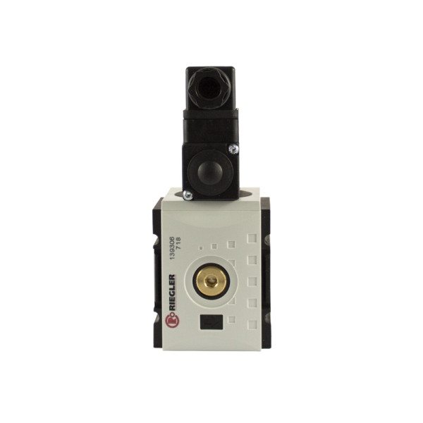 Riegler Verteiler »FUTURA«, BG 2, G 1/2, mit Druckschalter 0,5 - 10 bar, 139306