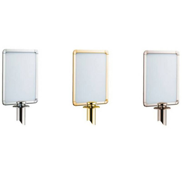 Stein HGS Alu-Rahmen -Traditional-, A3 Hochformat / Chrom gebürstet, 11717