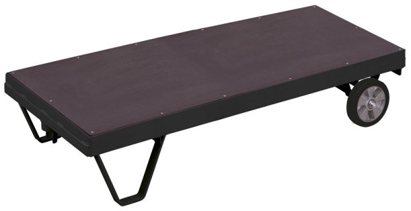 VARIOfit Schwerlast-Rollplatte, Ladefläche: 1.590 x 900 mm, RAL 7016 anthrazitgrau, Traglast: 1.500 kg, zu-1136/AG