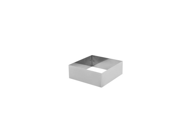 Schneider Tortenring "Quadrat", 12 x 12 x 5 cm, Edelstahl, 155363