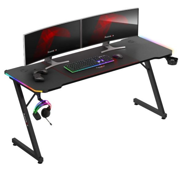 Huzaro Hero 4.8 RGB-Gaming-Schreibtisch, 160 cm x 60 cm, HZ-HERO 4.8 RGB, 5903796014402