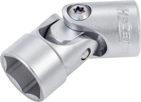 Hazet Gelenk Steckschlüsseleinsatz, Sechskant, Vierkant hohl 10 mm (3/8 Zoll), Außen-Sechskant-Tractionsprofil, 15 mm, 880G-15