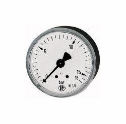 Wika Standardmanometer (Kunstst. / Einfachskala / Anschl. hinten, zentrisch), 101728