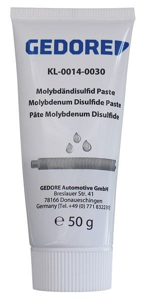 GEDORE KL-0014-0030 Molybdändisulfid Paste, 50 g, 1894749