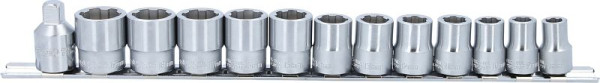 KS Tools 3/8" RESCUEpower Stecknuss-Satz, 13-tlg 8-19mm, 913.3930