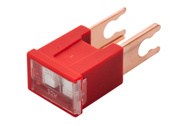 HELLA Sicherung, PAL-Blocksicherung Serie1, 50A, rot, Stecker: Male, 8JS 740 026-251