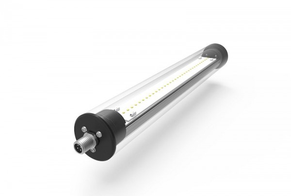 ELMEKO LED-Maschinenleuchte LMR-330-MG, 24V DC 6W, IP67, Glas, klar, Länge 328 mm, MR.330.MGK