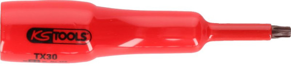 KS Tools 1/2" Bit-Stecknuss mit Schutzisolierung für Torx-Schrauben, T60, lang, 117.2453