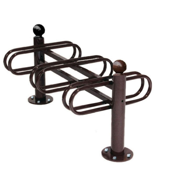 Stein HGS Fahrradständer -Bowl-, 6er /1064mm, RAL 9010 reinweiß, 22592-08