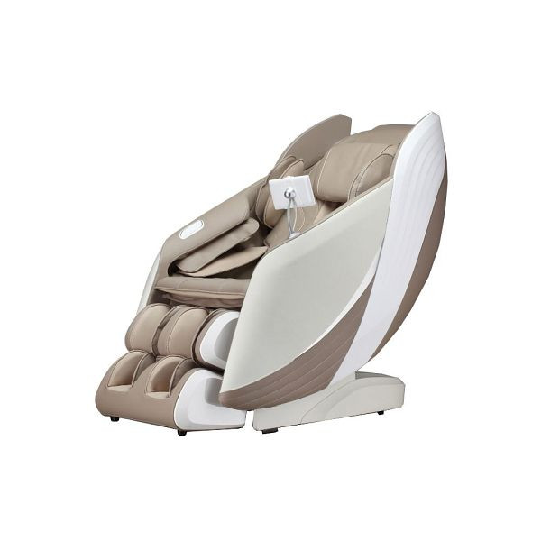 HOME DELUXE Massagesessel HYLOS - Farbe Khaki-Weiß, 55542