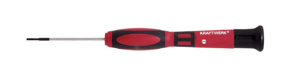 Kraftwerk Präzisions-Schraubendreher für Schlitzschrauben 1.6 x 40mm, 3177-15