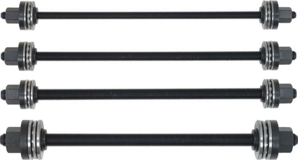 KS Tools Spindel-Satz für Druck- und Zughülsensatz, 13-teilig, 700.1735