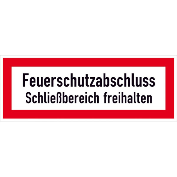 Stein HGS Hinweisschild, Feuerschutzabschluss, Alu,geprägt, 11.2863