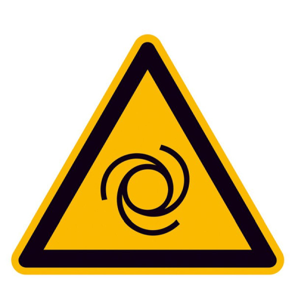 Stein HGS Elektrokennzeichnung/Warnschild, Warnung vor automatischem Anlauf, 100 mm / Folie, selbstklebend, 21.0243