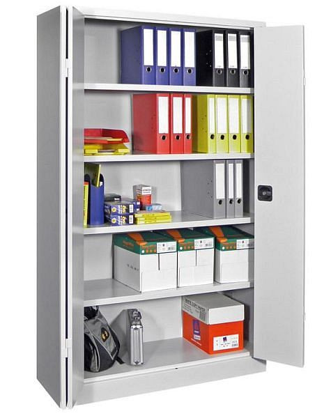 Pavoy Falttürenschrank 1950/400/1200, Drehgriff Hakenriegel, Böden gepulvert, 39393-120-401-910716