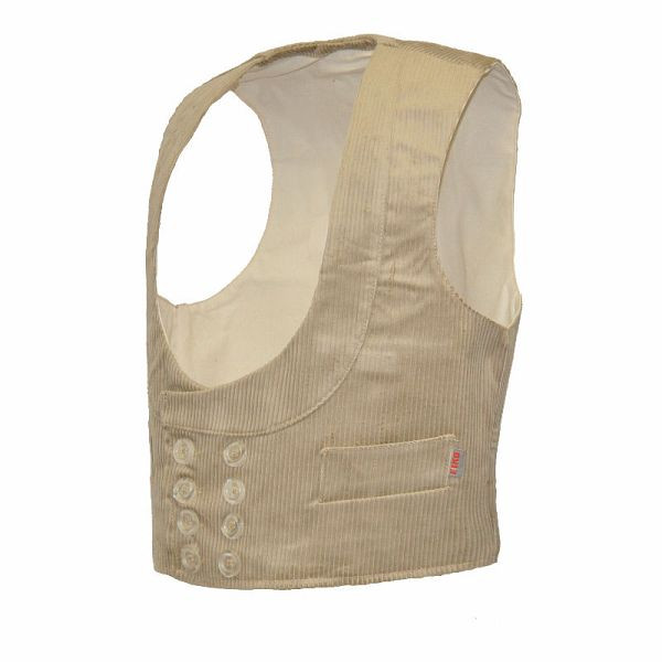 EIKO Inn Schalkragen-Zunftweste, Farbe: beige, Größe: 50, 4105_30_50