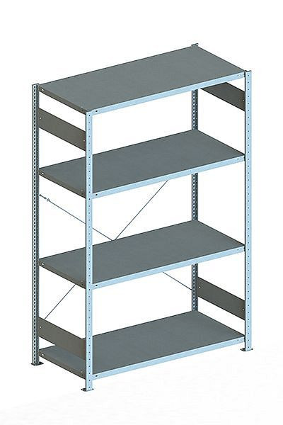 Meta CLIP 230 GR 2000x1300x600 mm, RAL 7035, Bodenanzahl: 4, 20067944
