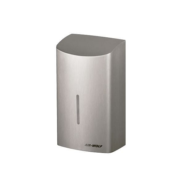 Air Wolf Händetrockner, Serie C, H x B x T: 268 x 153 x 100 mm, Edelstahl gebürstet, 10-086