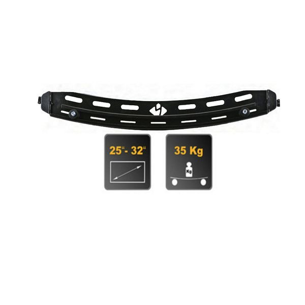 S-Conn Plasma/LCD/LED Wandhalter für 25"-32" Displays, Wandabstand nur 16 mm, max. Tragkraft 35kg VESA standard, 89712