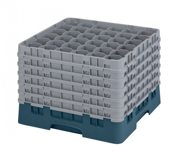 Cambro Spülkorb mit 36 Fächer Camrack® 29,8 cm Türkis, 36S1214414