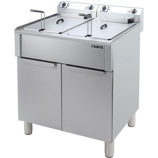 Saro Elektrofritteuse 20+20 L Modell BRAGA, 458-1215, 4017337070732