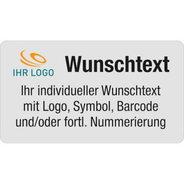 Stein HGS Individuelles Wunschsiegel, VE: 500 Stück, Schachbrettfolie, Schachbrettfolie, 60054.0002