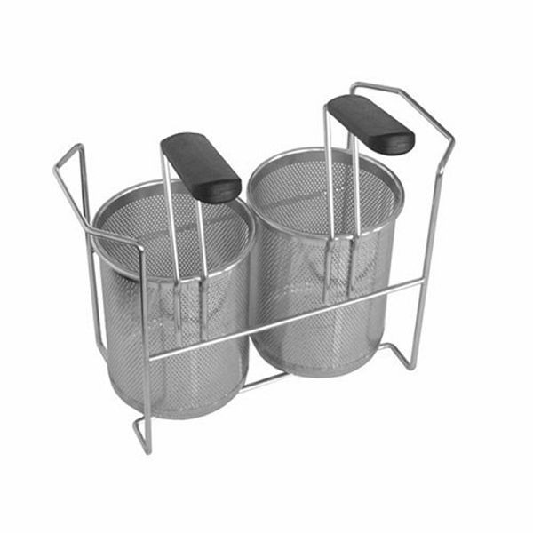 Mareno M1 Serie Edelstahl Nudelkorbe Set, rund 140-180 Ømm, M1-700/900, ACPC1/6TC, 179.038
