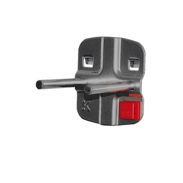 Kappes RasterPlan/ABAX Doppelter Werkzeughalter mit geradem Dorn L 50 mm, anthrazitgrau, 3340.00.6808