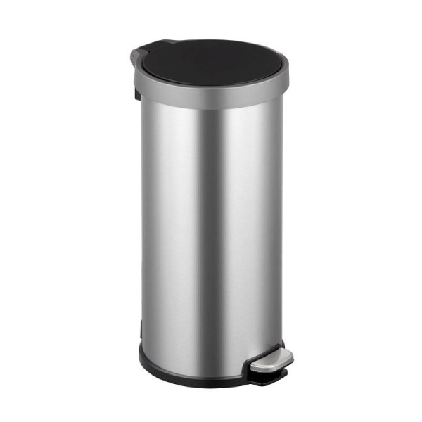 STEIN HGS Aria Treteimer rund, Edelstahl, matt, 83977.0001