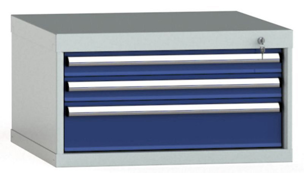 KLW Schubladenschrank 400 x 725 x 750 mm H x B x T, Einbaumaß: 300 mm, Einteilung: 36x36 Einheiten, VU / 200 kg, SGB0400-03UP-001